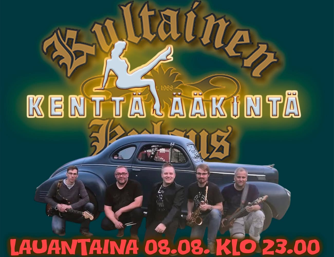 KULTAINEN KULAUS LIVE - KENTTÄLÄÄKINTA