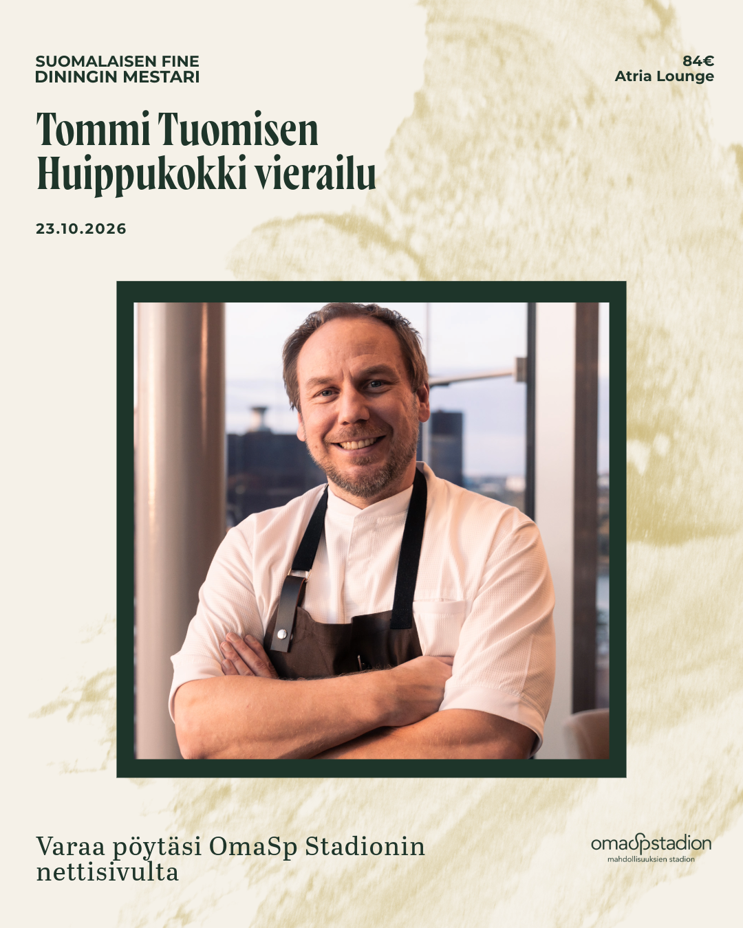 Julkkiskokki-vierailu: Tommi Tuominen